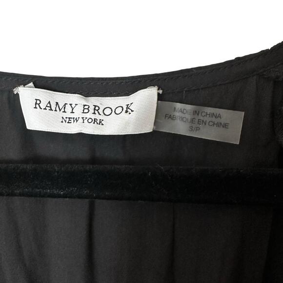 Ramy Brook Black Teresa Black Mini Dress - Picture 4 of 7